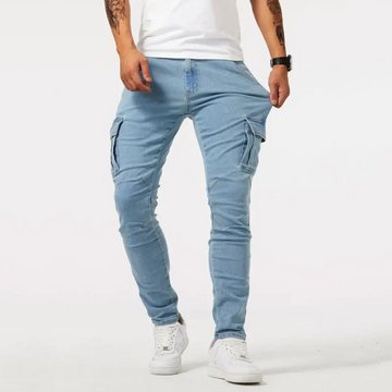 Heren Cargo Broek met Stretch