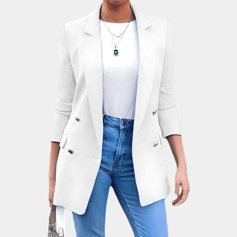 Blazer met Gouden Knopen voor Dames