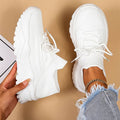 Florine | Platform Sneakers met Veters voor Dames
