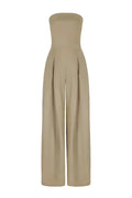 Bandeau Jumpsuit met Steekzakken voor Dames