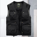 Ethan | Multi-Pocket Mouwloze Zomerjas voor Heren