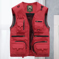 Ethan | Multi-Pocket Mouwloze Zomerjas voor Heren