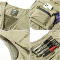 Ethan | Multi-Pocket Mouwloze Zomerjas voor Heren