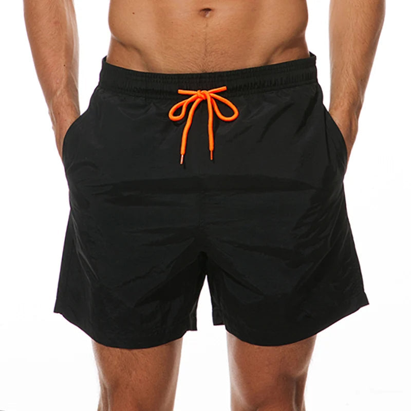 Effen Zwemshorts voor Heren