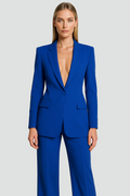 Broekpak met Rechte Pijp Blazer voor Dames