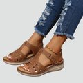 Open Teen Sandalen met Verstelbare Gespen voor Dames