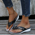 Open Teen Sandalen met Slip-On voor Dames