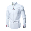 Button-Down Overhemd met Lange Mouwen voor Heren