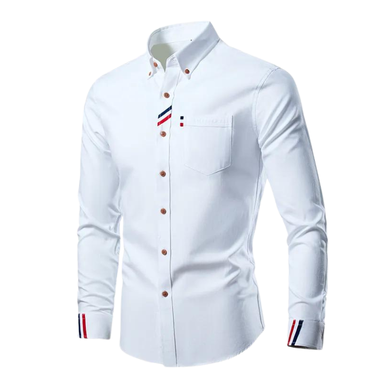 Button-Down Overhemd met Lange Mouwen voor Heren