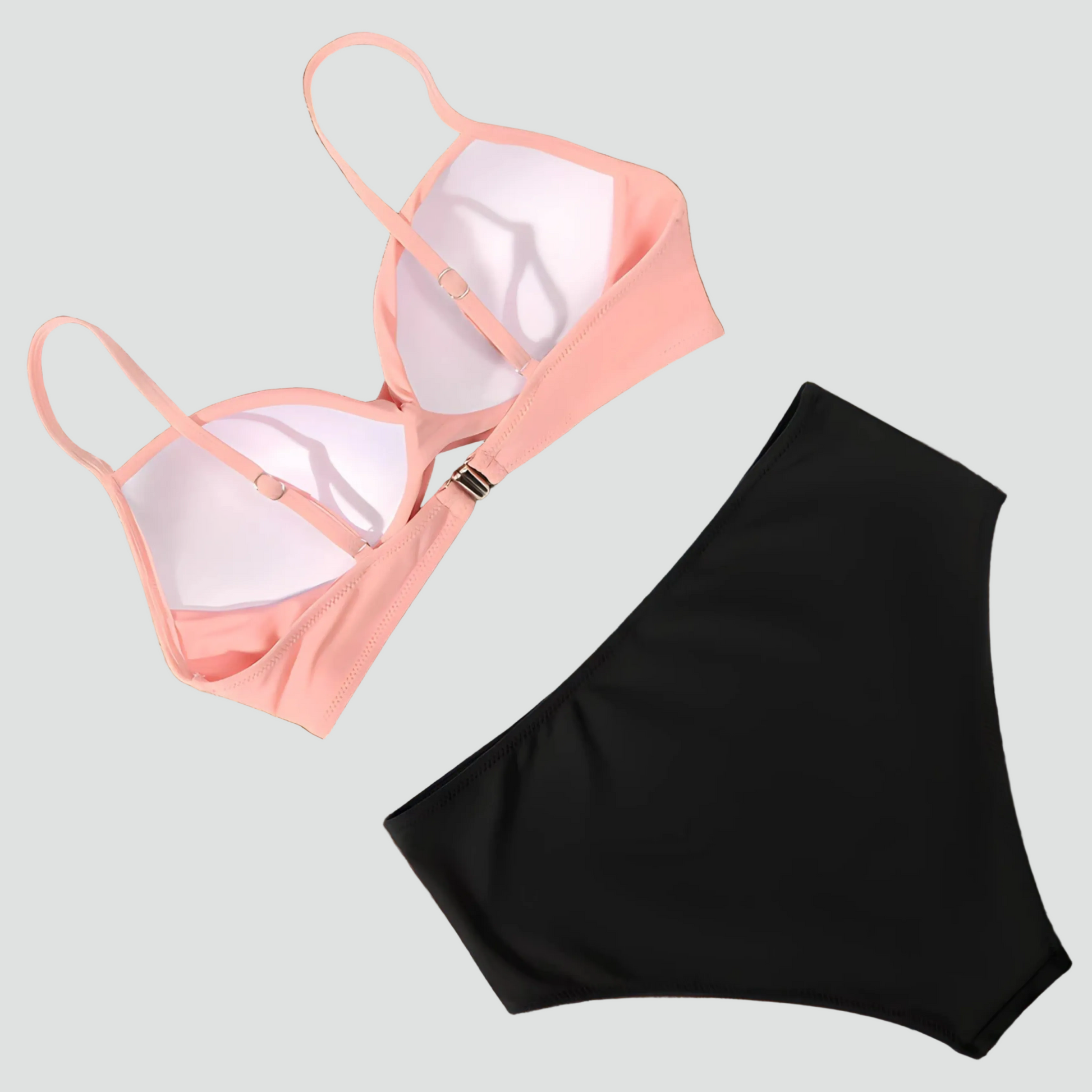 High Waist Bikini met Push-Up Effect voor Dames