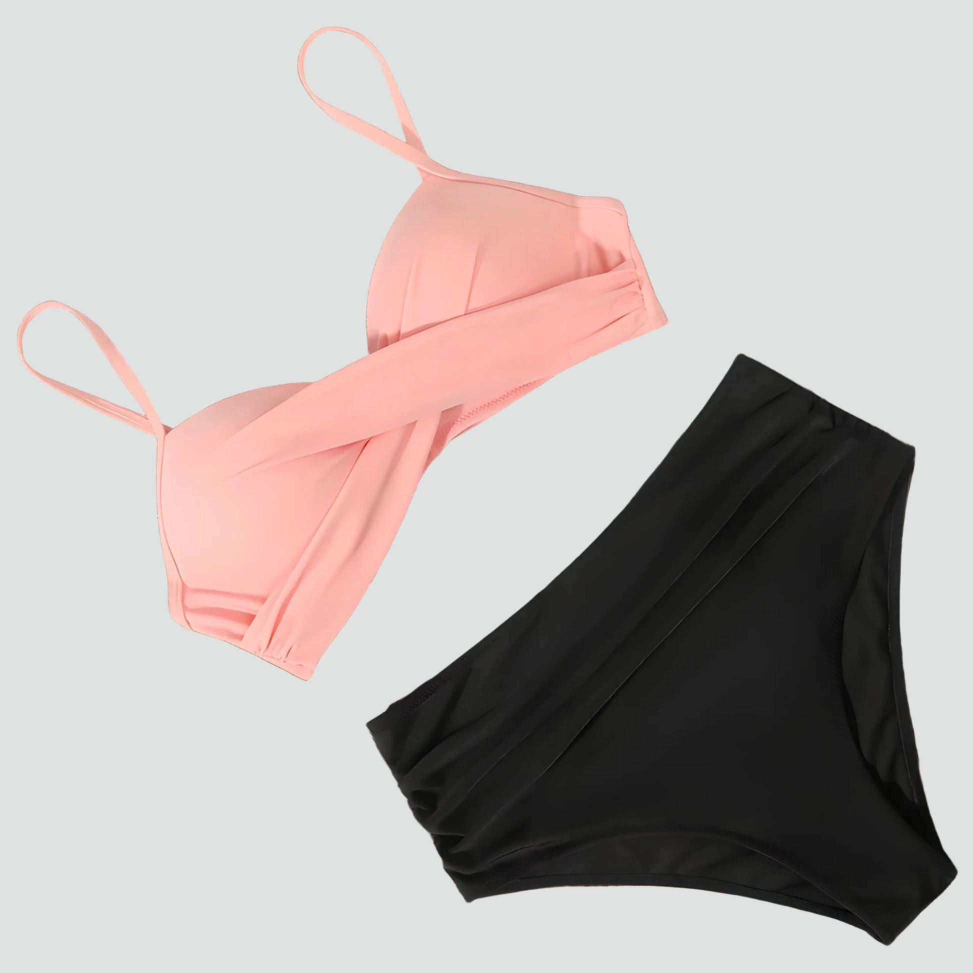 High Waist Bikini met Push-Up Effect voor Dames