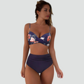 High Waist Bikini met Push-Up Effect voor Dames