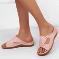 Miranda | Open Teen Sandalen met Strikdetail voor Dames