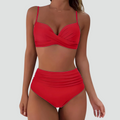 High Waist Bikini met Push-Up Effect voor Dames