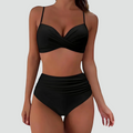 High Waist Bikini met Push-Up Effect voor Dames