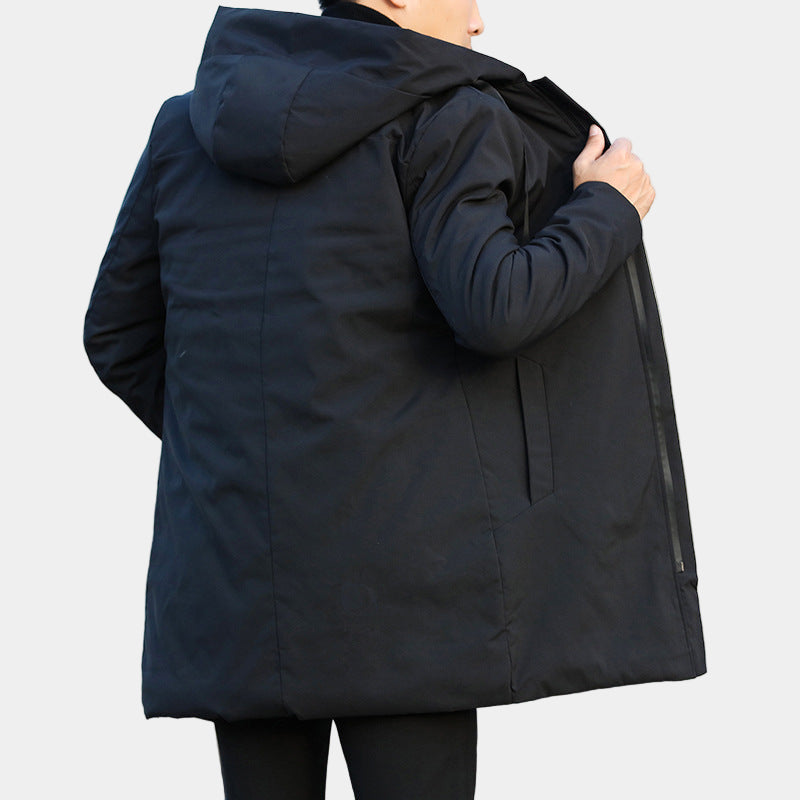 Winterse Softshell Jas met Capuchon voor Heren