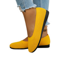 Geperforeerde Slip-On Platte Schoenen voor Dames