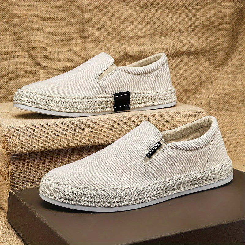 Geweven Slip-On Sneakers voor Heren