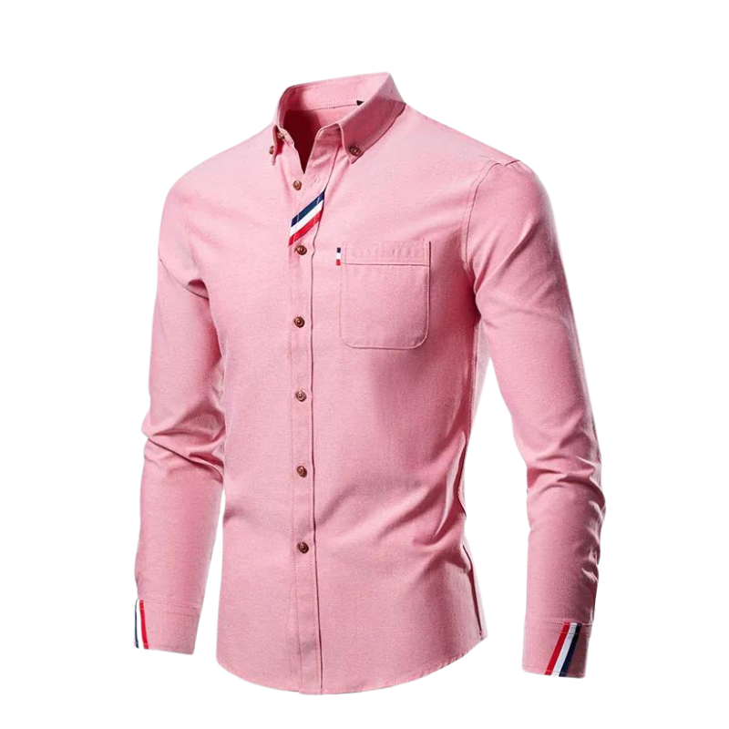 Button-Down Overhemd met Lange Mouwen voor Heren