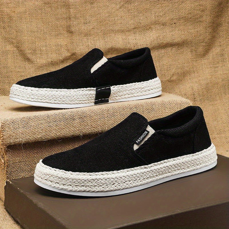 Geweven Slip-On Sneakers voor Heren