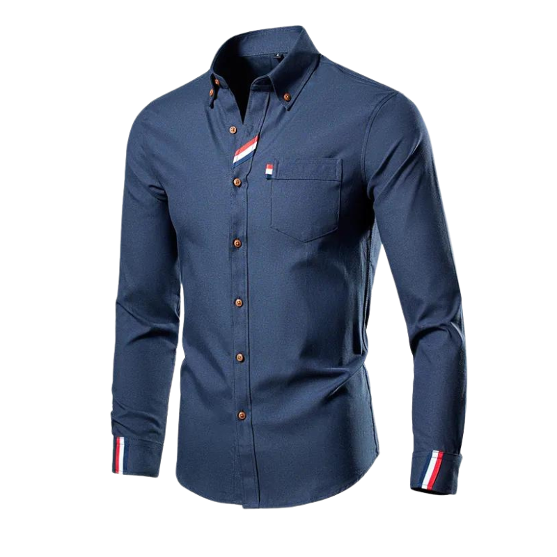 Button-Down Overhemd met Lange Mouwen voor Heren