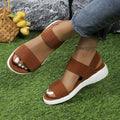 Donatella | Open Teen Sandalen met Verstelbare Gespen voor Dames