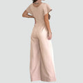 Wide Leg Jumpsuit met Overslag voor Dames