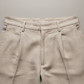 Linnen Rechte Pantalon voor Heren