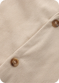 Linnen Korte Broek Set met Reverskraag voor Heren
