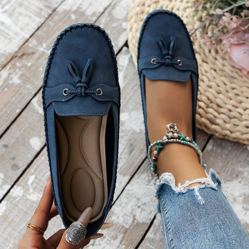Elan - Leren Instappers Dames voor Zomer