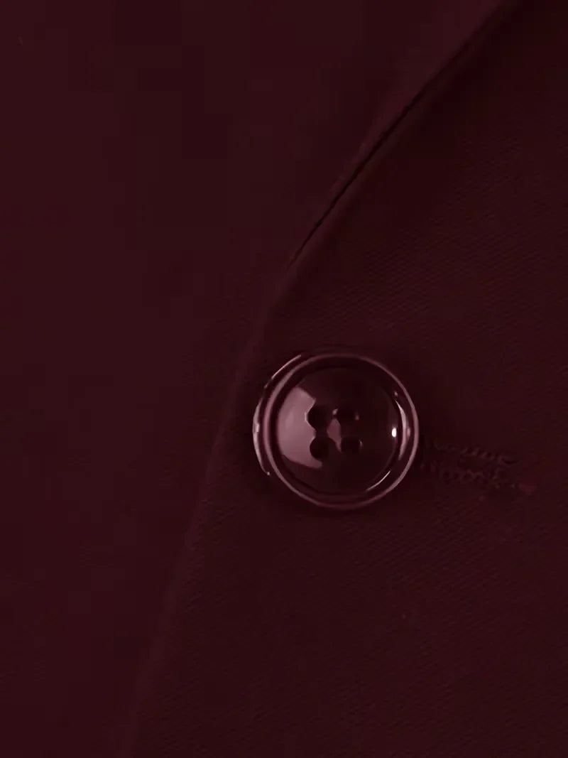 Slim Fit Double-Breasted Driedelig Pak Set voor Heren