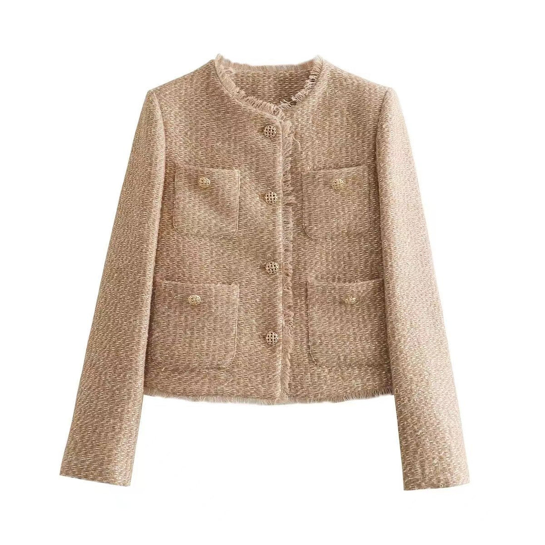 Lola – Klassiek Tweed Jasje voor Elke Gelegenheid