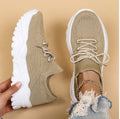 Florine | Platform Sneakers met Veters voor Dames