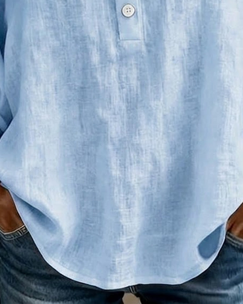 Kantblouse met Vierkante Hals en Pofmouwen voor Dames