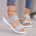 Donatella | Open Teen Sandalen met Verstelbare Gespen voor Dames