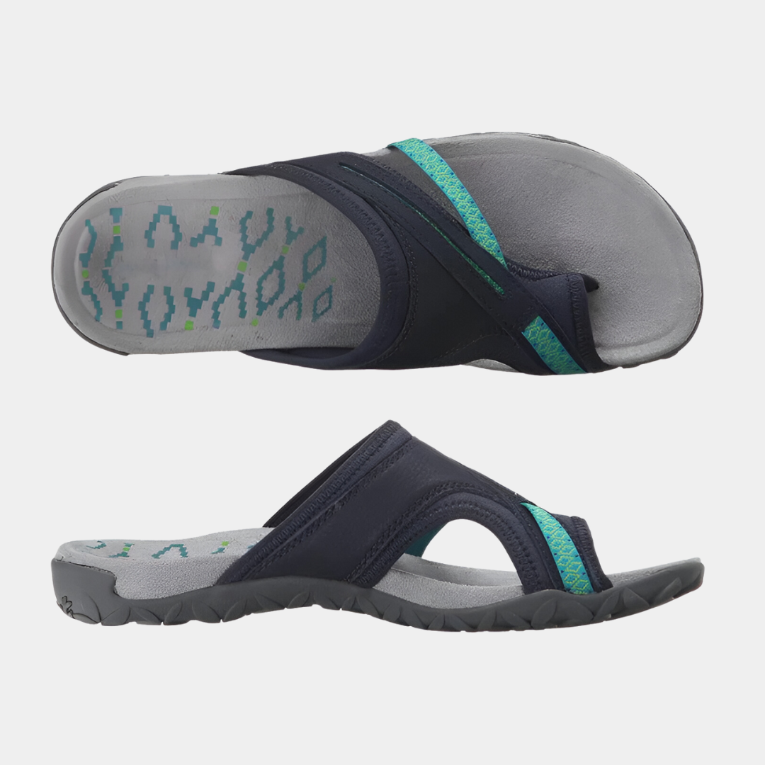 Orthopedische Open Teen Sandalen met Verstelbare Gespen voor Dames