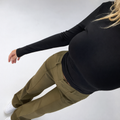 High-Waist Rechte Pijp Pantalon voor Dames