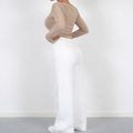 High-Waist Rechte Pijp Pantalon voor Dames