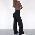 High-Waist Rechte Pijp Pantalon voor Dames