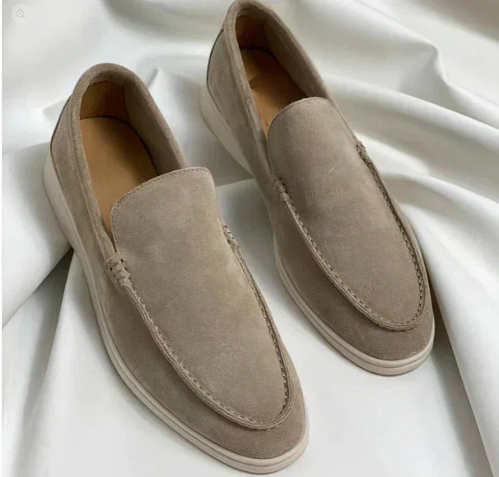 Dominic | Suède Slip-On Loafers voor Heren