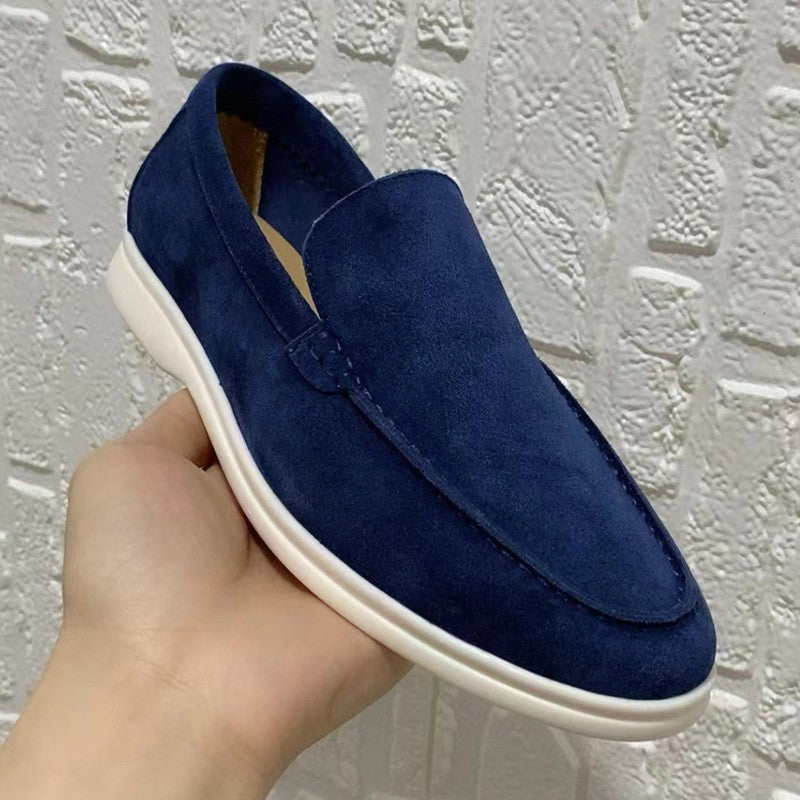 Dominic | Suède Slip-On Loafers voor Heren