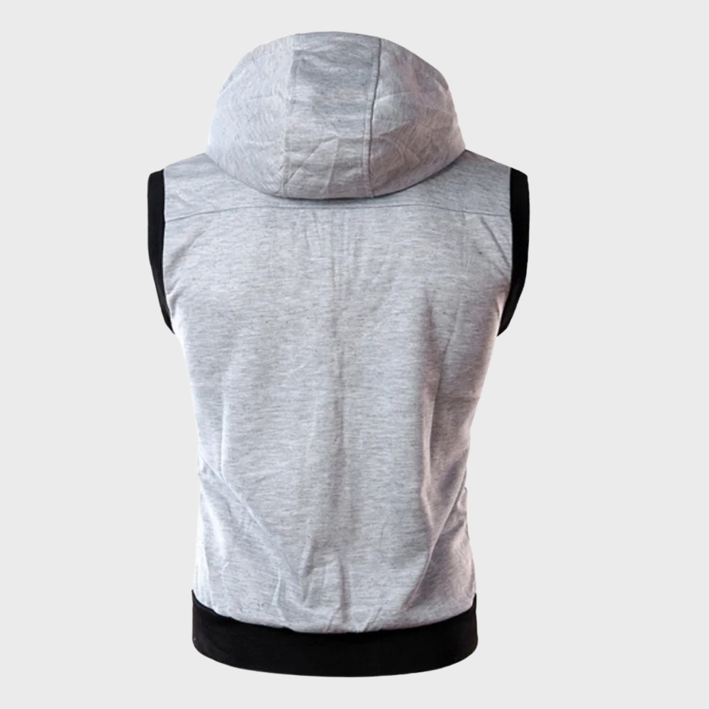 Mouwloze Hoodie Vest voor Heren