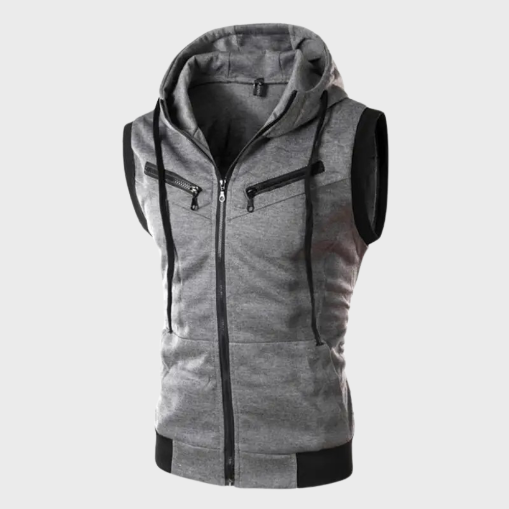 Mouwloze Hoodie Vest voor Heren
