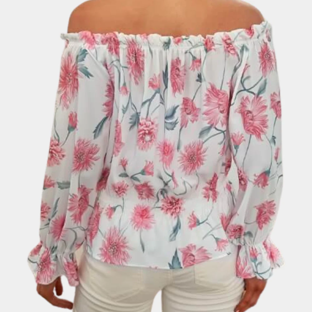 Anastasia - Bloemenblouse voor Dames Zomer