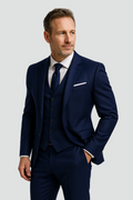 Slim Fit Driedelig Pak met Gilet voor Heren