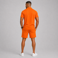 Set met Poloshirt en Korte Broek voor Heren