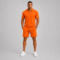 Set met Poloshirt en Korte Broek voor Heren