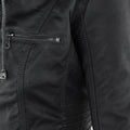 Raffaele | Zip-Up Leren Jas met Capuchon voor Dames