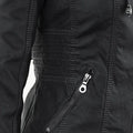 Raffaele | Zip-Up Leren Jas met Capuchon voor Dames