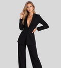 Broekpak met Wijde Pijp Broek voor Dames